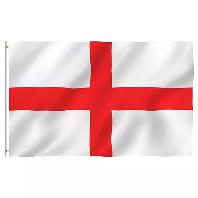 3x5ftイギリスの旗布の旗Pantoneはポリエステル イギリスの国旗を着色する